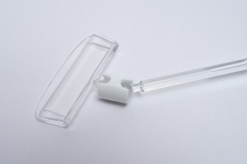 Держатель для таблички с зажимом для чаши, длина ножки 10 см.