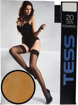 Pończochy samonośne XXL PLUS SIZE 5/6 SABIA BEŻ