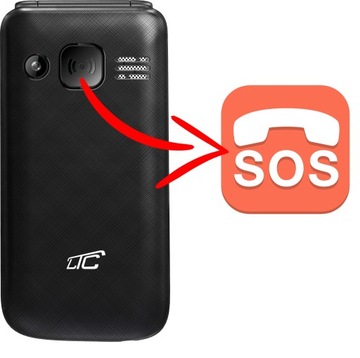 ТЕЛЕФОН LTC ДЛЯ ПОЖИЛЫХ ГРОМКИХ КНОПОК SOS С БОЛЬШИМИ КЛАВИШАМИ С ФЛИПОМ USB-C