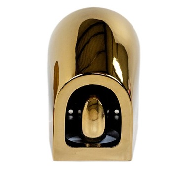 ПОДВЕСНОЙ УНИТАЗ БЕЗОБОДКИ MIZU ЗОЛОТОЙ БЛЕСК МЕДЛЕННО ЗАКРЫВАЮЩЕЕСЯ СИДЕНЬЕ ДЮРОПЛАСТ