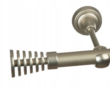 KARNISZ METALOWY Z1902 POJEDYNCZY 19 mm / 300 cm