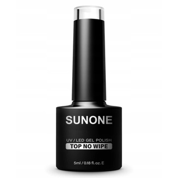 SUNONE TOP NO WIPE na lakier hybrydowy UV/LED 5 ml