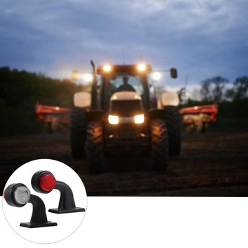 Светодиодный угловой габаритный фонарь Маркер полуприцеп прицеп эвакуатор