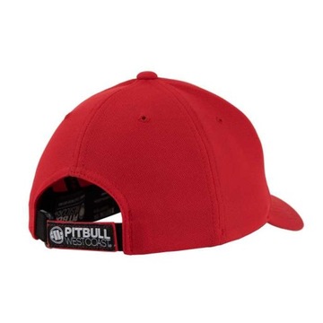 Czapka Pit Bull Snapback Classic Seascape '24 Czerwona