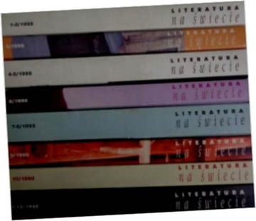 Literatura na Świecie nr 1-12 z 1998 roku