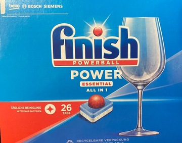Tabletki do zmywarki all in one (wszystko w jednym) Finish 26 szt.
