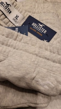 spodnie dresowe Hollister XL Abercrombie jogger