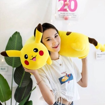 ДЛИННАЯ МЯГКАЯ ПОДУШКА POKEMON PIKACHU PLUSH MASCOT PLUSH CAT 65 CM