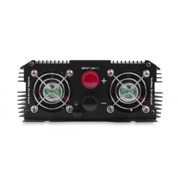 АВТОМОБИЛЬНЫЙ ИНВЕРТОР TIR 24V 230V 1300W 2600W ВОЛЬТ ПОЛЬША TIR + USB