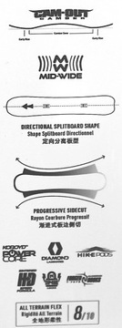 сплитборд Nitro Doppleganger - Ассорти
