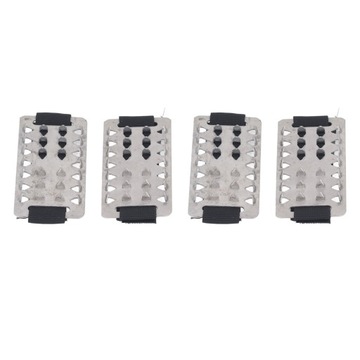 2 пары захватов для льда с снежными когтями, 26 остроконечных стальных крючка и петли AM