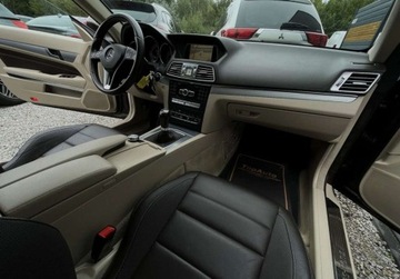 Mercedes Klasa E W212 Coupe Facelifting 200 184KM 2013 Mercedes-Benz Klasa E E200 NAVI manual 184KM zarejestrowany SKORA, zdjęcie 13
