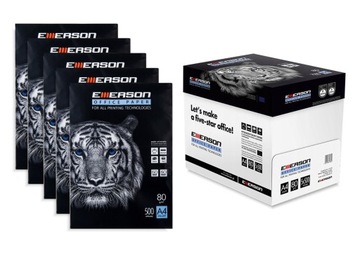 Papier biurowy Emerson format A4 karton 5 ryz