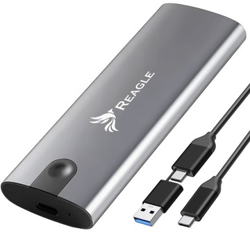 Obudowa na dysk SSD NVME SATA PCIe M.2 USB-C 3.1 M2 Adapter Kieszeń