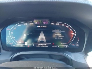 BMW Seria 3 G20-G21 2021 BMW Seria 3 2021r., M340I, od ubezpieczalni 3.0 Benzyna 382KM, zdjęcie 10