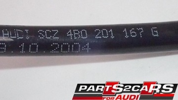 ШЛАНГ ТОПЛИВНОГО БАКА AUDI A6 C5 4B0201167G 2.5 TDI