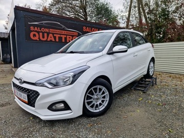 Hyundai i20 II Hatchback 5d Facelifting KAPPA 1.2 MPI 84KM 2018 Hyundai i20 Serwisowany ASO. Klimatyzacja. 5 drzw