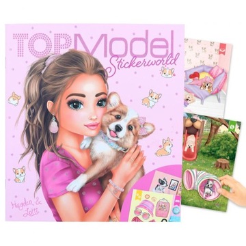 TOP MODEL STICKERWORLD CORGI Z NAKLEJKAMI 12067