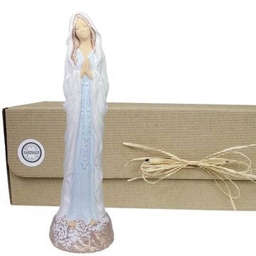 Matka Boska Różańcowa Maryja Duża Figurka 38 cm
