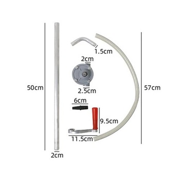 Pompa do przetaczania wody i paliwa Ręczna pompa olejowa do rury sprzęgła 5