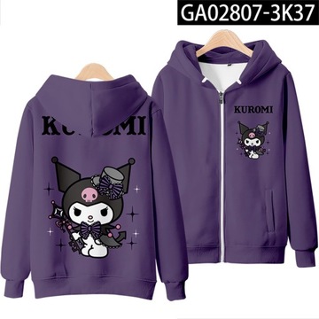 bluza kuromi hello kitty kawaii harajuku anime