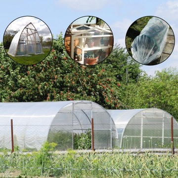 Пленка для теплицы VEVOR прозрачная 4,8х8,5М