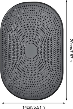Наклейка на приборную панель автомобиля, моющаяся, нескользящая.