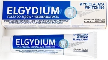ELGYDIUM WHITENING Pasta do zębów WYBIELAJĄCA 75ml