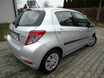 Toyota Yaris III Hatchback 5d 1.0 VVT-i 69KM 2012 Toyota Yaris Salon Polska Klimatyzacja Abs Wspomaganie BenzynaLPG 69KM, zdjęcie 5