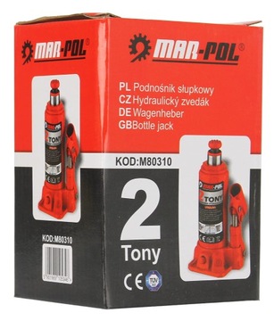 ГИДРАВЛИЧЕСКИЙ ПОДЪЕМНИК 2Т 31,5 СМ