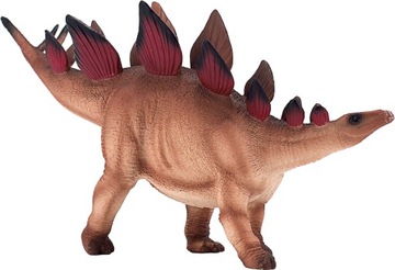 FIGURKA DINOZAUR ANIMAL PLANET BRĄZOWY STEGOSAURUS