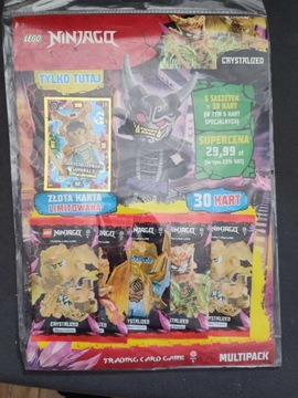 karty LEGO NINJAGO 8 Crystalized Multipack Saszetk