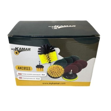 ЩЕТКИ ДЛЯ ДРЕЛИ И ОТВЕРТКИ БОЛЬШОЙ НАБОР ЧИСТЯЩИХ ЩЕТОК 10 ШТ.