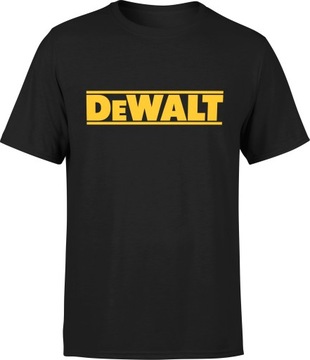 MĘSKI T-SHIRT KOSZULKA DEWALT DE WALT ROZMIAR L MĘSKA TSHIRT Z NADRUKIEM