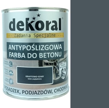 ANTYPOŚLIZGOWA FARBA DO DO POSADZEK I PODJAZDÓW
