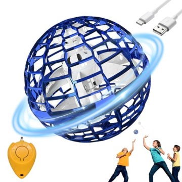 Літаючий фіджет-спінер LED світиться USB синій