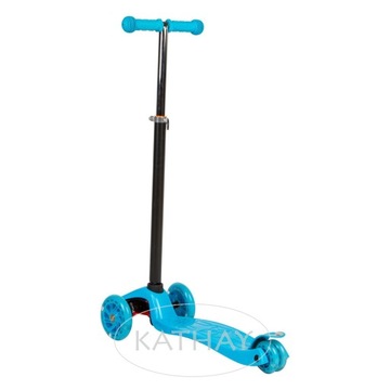 ТРЕХКОЛЕСНЫЙ ДЕТСКИЙ САМОКАТ TOBBI-TOYS БАЛАНСИРОВАНИЕ КОЛЕСА LED СИНИЙ
