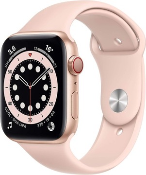 Smartwatch Apple Watch 6 GPS + Cellular 40mm złoty różowy LTE Apple Pay