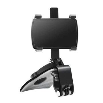 Klips na deskę rozdzielczą samochodu uchwyt na telefon komórkowy lusterko wsteczne samochodu osłona przeciwsłoneczna zatrzaskowa