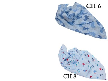 ХЛОПКОВЫЙ шарф БАНДАМ 2 3 4 года БОЛЬШОЙ ВЫБОР