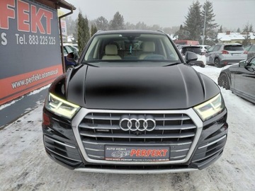 Audi Q5 II SUV 2.0 TFSI 252KM 2018 Audi Q5 Quattro Kamera Radar Full LED Skora Panorama 2.0 Benzyna 252KM, zdjęcie 1