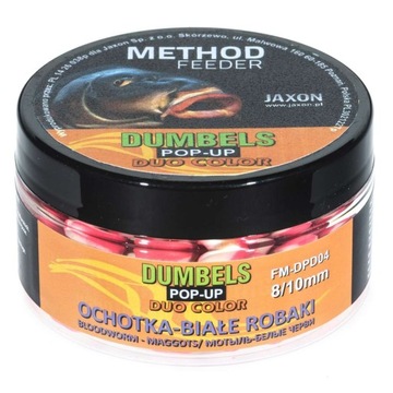 Jaxon Dumbels Duo Pop-Up Biał rob-Ochot 8/10mm 30g