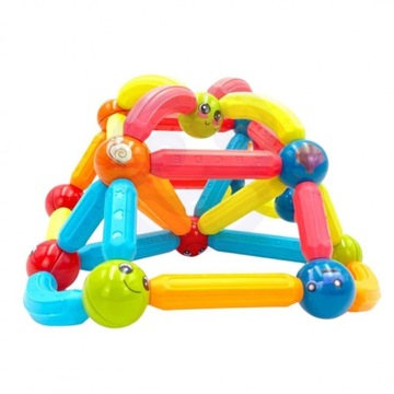 WOOPIE Магнитные Конструкторы Обучающие Большие Толстые 38 шт.