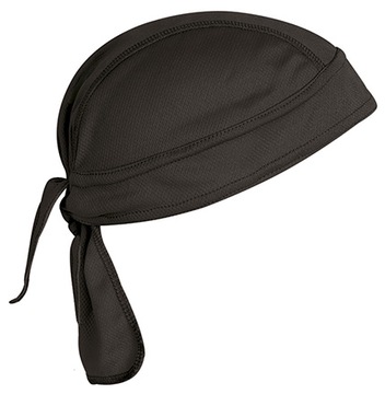 Bandana rowerowa do biegania termoaktywna czarna