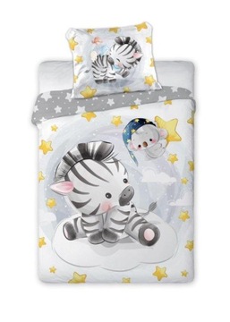 POŚCIEL dziecięca ZEBRA 100x135 KOŃ niemowlęca