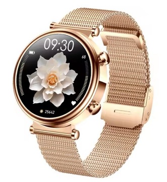 Zegarek smartwatch damski SAYBERG ekran RETINA glukometr polskie menu