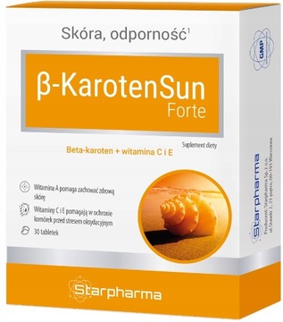 Beta-Karoten Sun Forte Piękna Opalenizna 30 tabl.