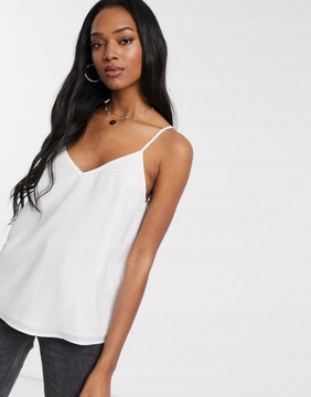 Резюме дизайнера Asos WHITE CHIFON STRAP TOP L NH8