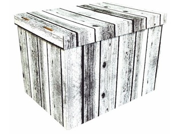 PUDEŁKO OZDOBNE pudełka KARTONOWE 46x33x32 czarnym