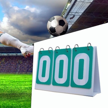 Table Score Flipper Trwałe gry stołowe zespołowe Tablica punktacyjna Wynik zielony